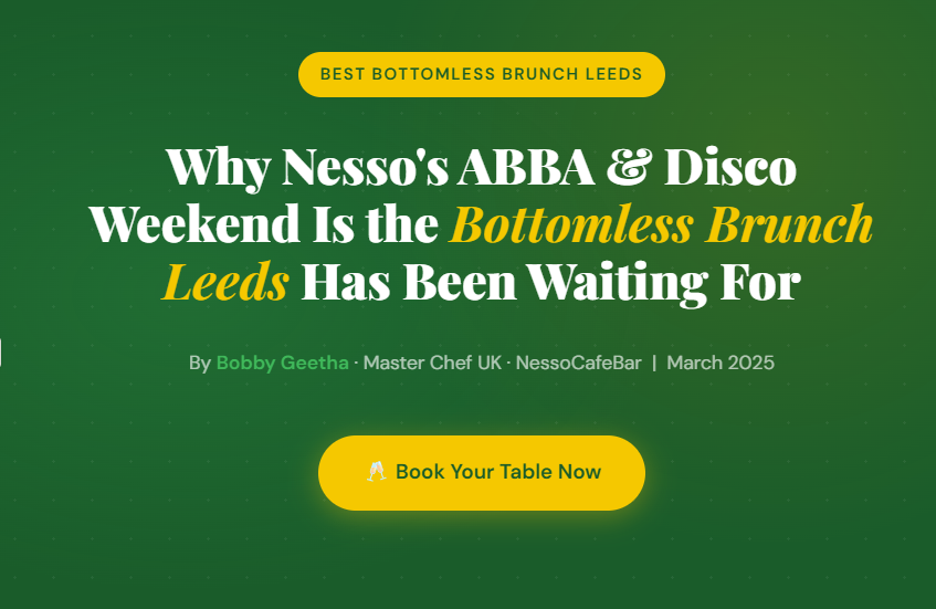 Best Bottomless Brunch Leeds