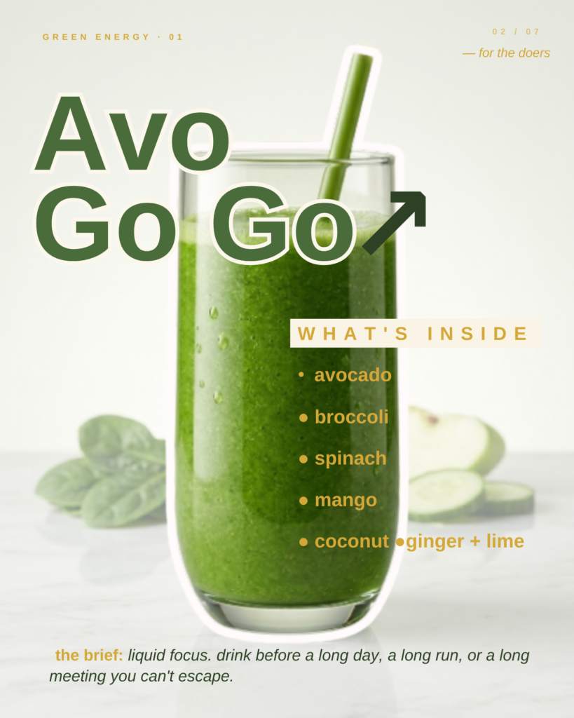 Healthy smoothies in Leeds at Nesso Cafe Bar