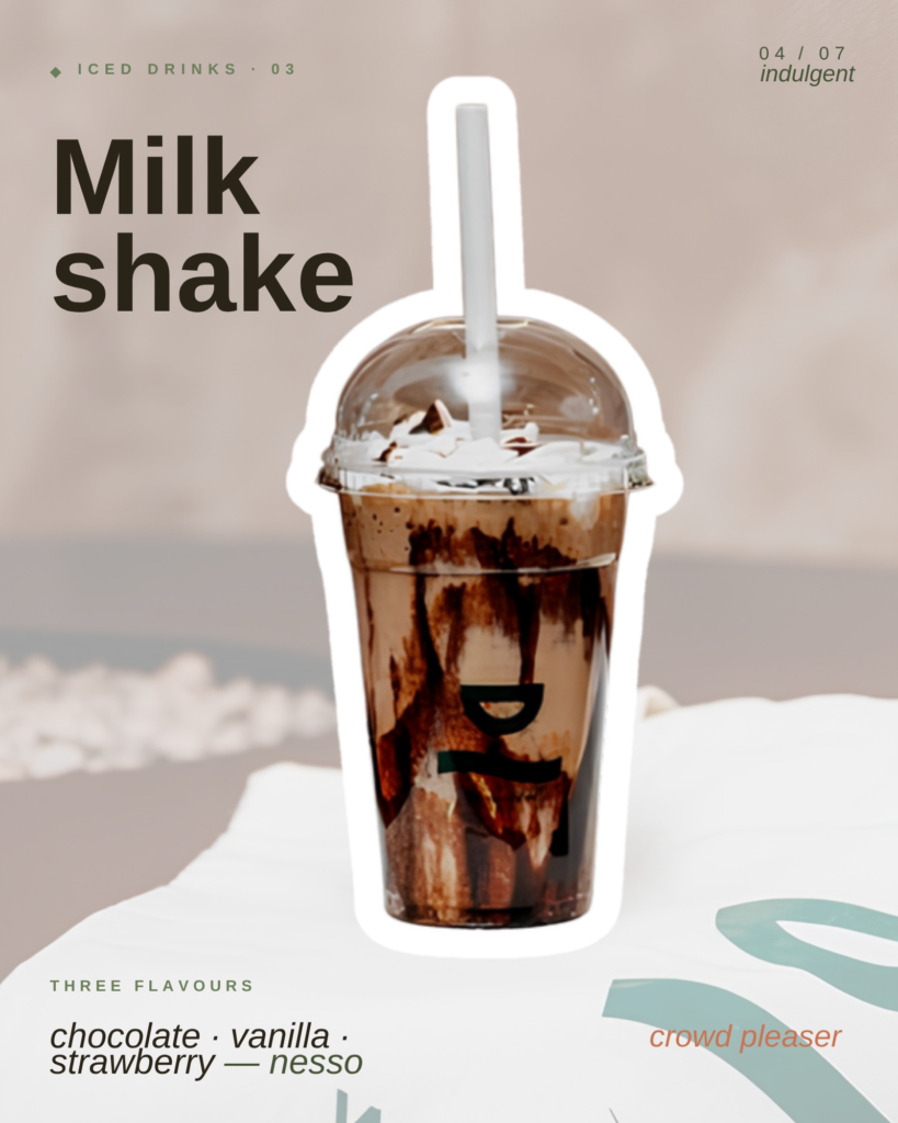 Iced drinks in Leeds at Nesso Cafe Bar spring menu