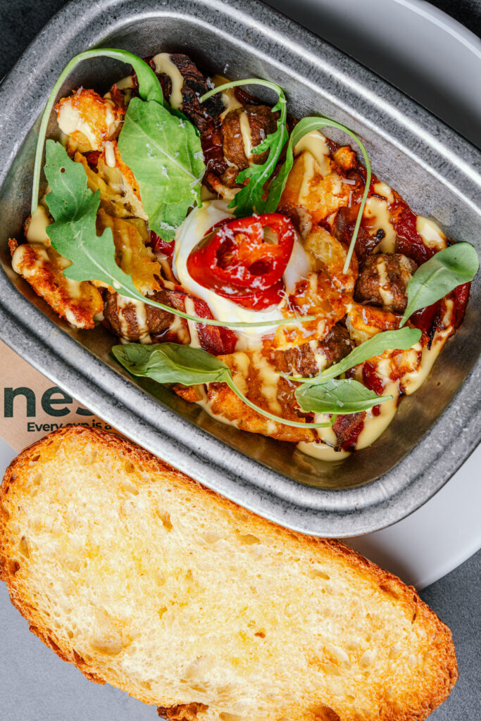 tandoori chicken hash